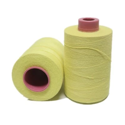 High Strength Yellow Aramid Filament Sewing Thread